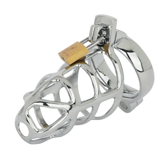 メタルフレームペニス貞操帯