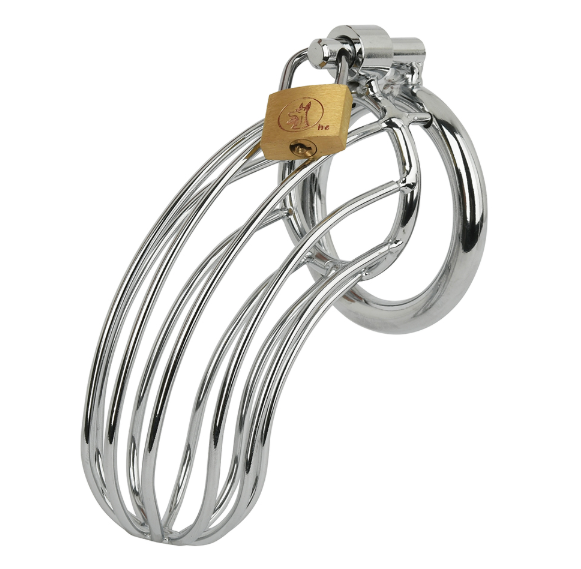 メタルグリッドペニス貞操帯