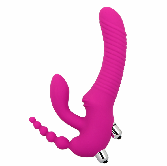 ストラップオントリプルGディルド