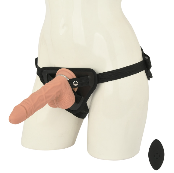 リモコン電動ディルド＆ハーネス