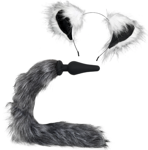 グレイウルフテイル&イヤーズセット